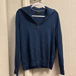 Banana Republic Silk Cotton Cashmere Men’s Medium Hunter Green Sweater